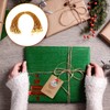 200pcs Christmas Ornament Hanger String, Metallic Cord Tinsel Rope Ornament