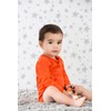 Babysoy Organic Long Sleeve Modern Solid Kimono Bodysuit/Onesie