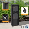 EXTRASTAR Outdoor Socket Column 2-Way Outdoor Socket Waterproof IP44, Garden