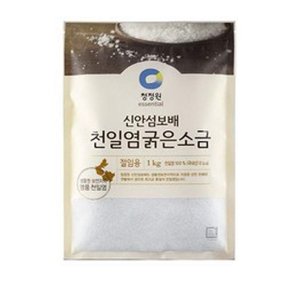 Natural Premium Sea Salt for Kimchi Brining: the Jewel of Sinan Island by Chung-Jung-One (2.2 LBS)