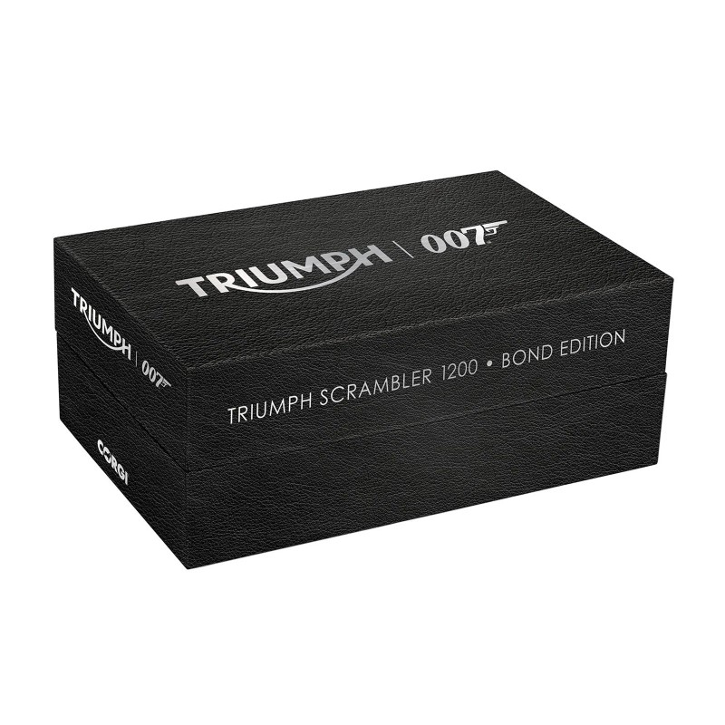 DCD Triumph Scrambler 1200 Bond Edition 2021 Diecast Model 1/12