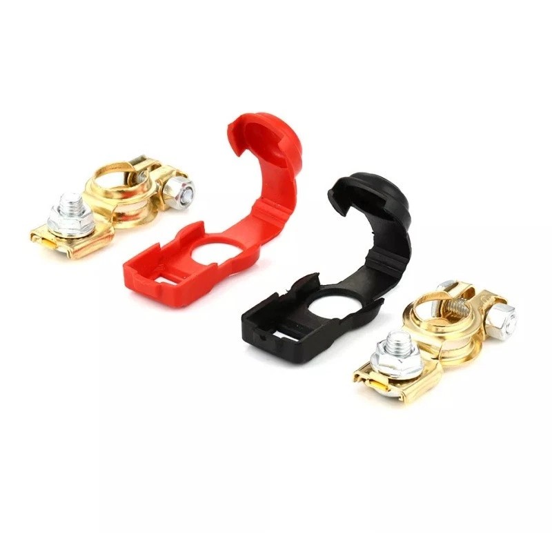 Unbranded 2PCS Car Battery Terminal Clamp Clip Connector Adjustable Positive