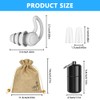 HOTUT Ear plugs, ear plugs for sleeping, reusable and washable,