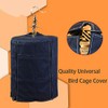 tooloflife Round Bird Cage Cover Shield, Birdcage Light Covers Accessories