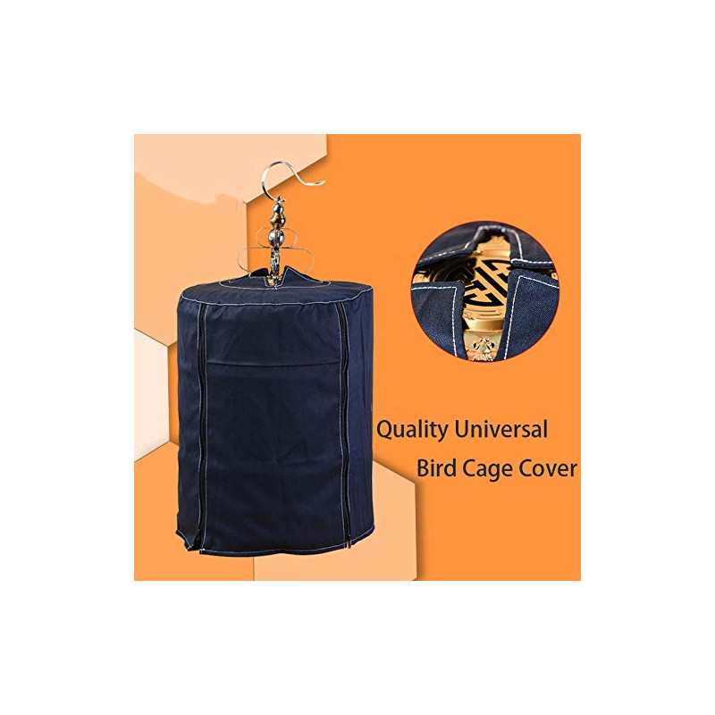 tooloflife Round Bird Cage Cover Shield, Birdcage Light Covers Accessories