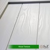 S&Z TOPHAND® 38in x 84in MDF Barn Door with 6.6FT