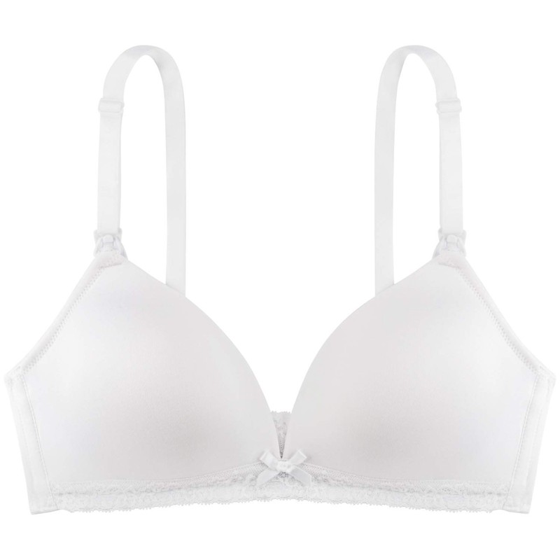 DORINA Women's May nusrsing Bra Nursing, White, 34B
