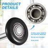 Funtery 12 Pack Nylon Garage Door Roller 2 Inch Quiet
