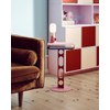 Pedestal Power Base 2-Way Socket (Pink), Stylish Design with Double
