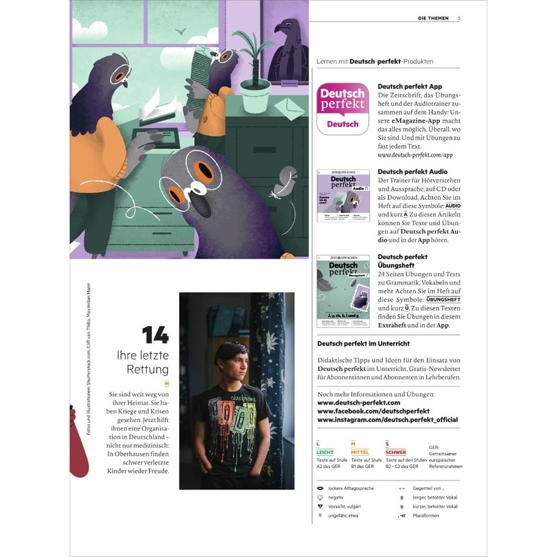 Deutsch perfekt 5/2025 "Hilfe, Bürokratie!"