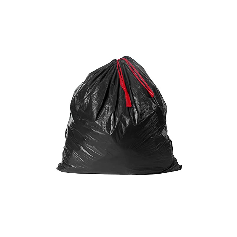 Basuritas | 50 Bolsas de Basura Jumbo con cinta de