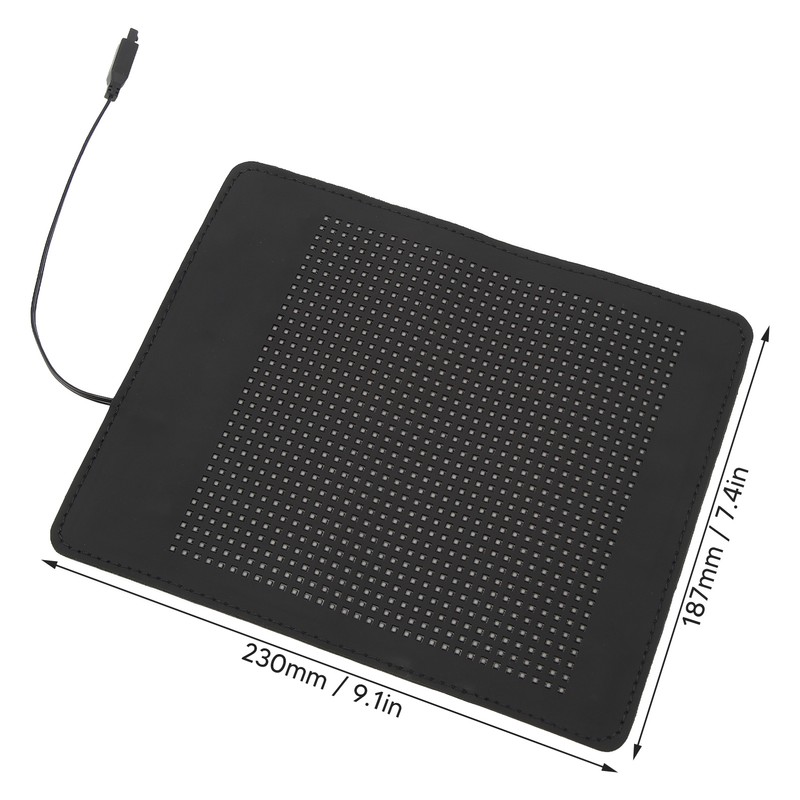 Flexible LED Car Screen 32x32 Resolution Bluetooth APP Control Scrolling