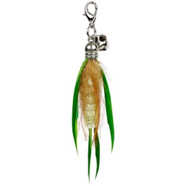 TTcat Cat Feather Toys, 3 Pcs Mini Insects Refills, Cat Toys Replacement Feathers for Cat Kitten Wand