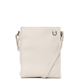 Gratante abb-g0019 Genuine Cowhide Leather Square Mini Shoulder Bag, Women's Shoulder Bag, white (off-white)