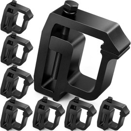 moveland Upgraded 𝟖 𝐏𝐂𝐒 Camper Shell Clamps - Heavy Duty Truck Topper Clamps - More Secure Truck Cap Clamps for Dodge Dakota Ram 1500 2500 3500, F150 F250, Titan, Tundra