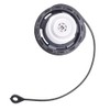 Riloer Fuel Filler Cap, Black Gas Cap Fuel Tank Cap