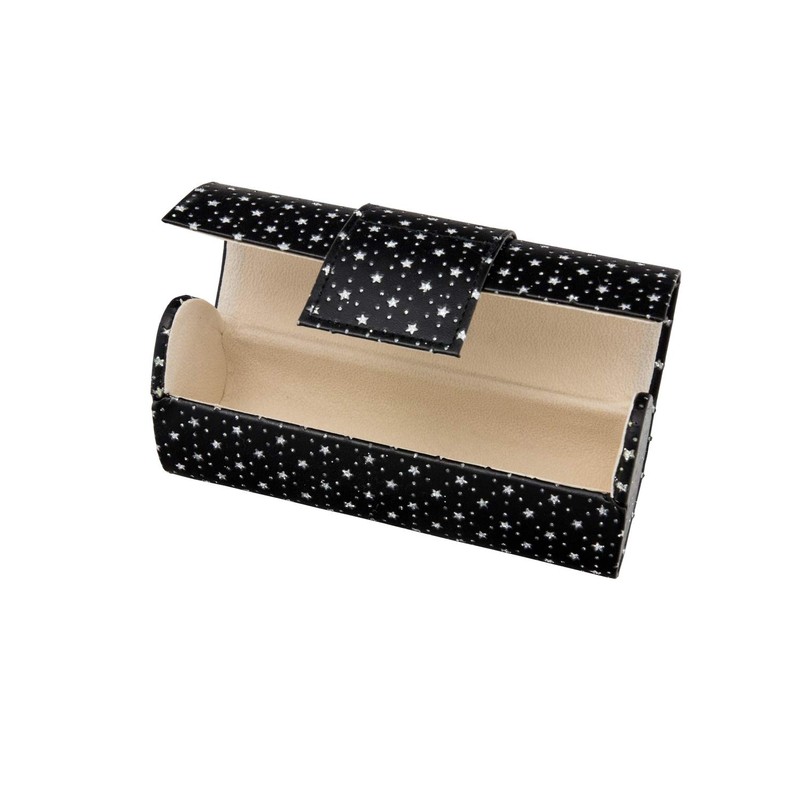 Mukojima 70C083-2 Sunglasses Glasses Case Semi-Hard Magnet Type Star Pattern