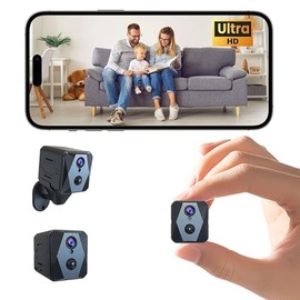 vebiliki Indoor Camera, 4K Security Camera, Wireless Camera, Real-Time Recording, AI Motion Detection, Support Cloud & TF Storage, Auto Night Vision, WiFi Cameras for Home Security, 2.4G WiFi Only