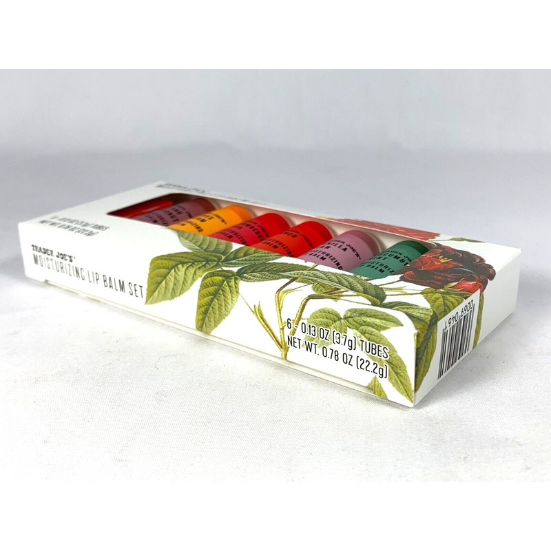 TRADER JOE'S Moisturizing Lip Balm Soothe Dry Lips Set of