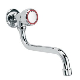 Wall Tap Fitting for Cold Water Pivotable