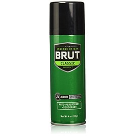 Brut Men Deodorant Aerosol Classic Scent Spray(Anti-Perspirant), 4 Ounce