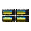 Panasonic CR123A Lithium 3V Photo Lithium Batteries, 0.67" Dia x