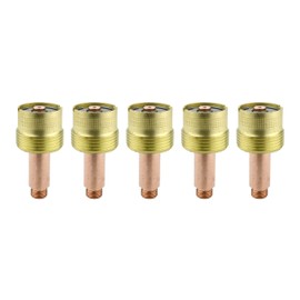 SÜA - Large Diameter Gas Lens Collet Body for TIG Welding Torches 17/18/26-1/8'' (3.2mm) - Model: 995795 - (5 PACK)