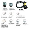 Powerbuilt Deluxe Fuel Injection Test Noid Light Tool Set, Kit