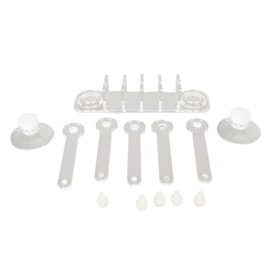 Aquarium Coral Rack 5 Claw Tree Shape Clear Acrylic Fish Tank Coral Frag Holder with Suction Cups for Aquarium Fish Tank