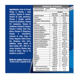 Complemix Men Suplemento Vitaminas Hombres / 30 Cápsulas Sin Sabor