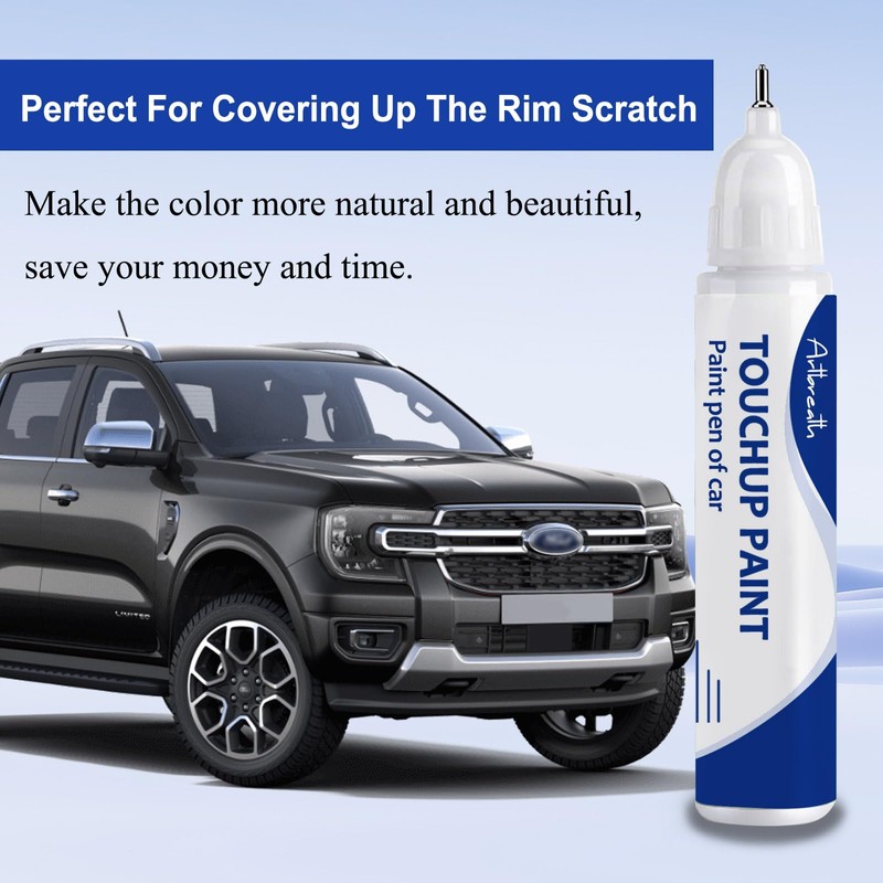 Shadow Black(G1) Touch Up Paint for Ford -Exact Match–Chips and