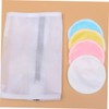 Vaguelly 10pcs Reusable Bamboo Fiber Makeup Cleansing Pads Double Layer