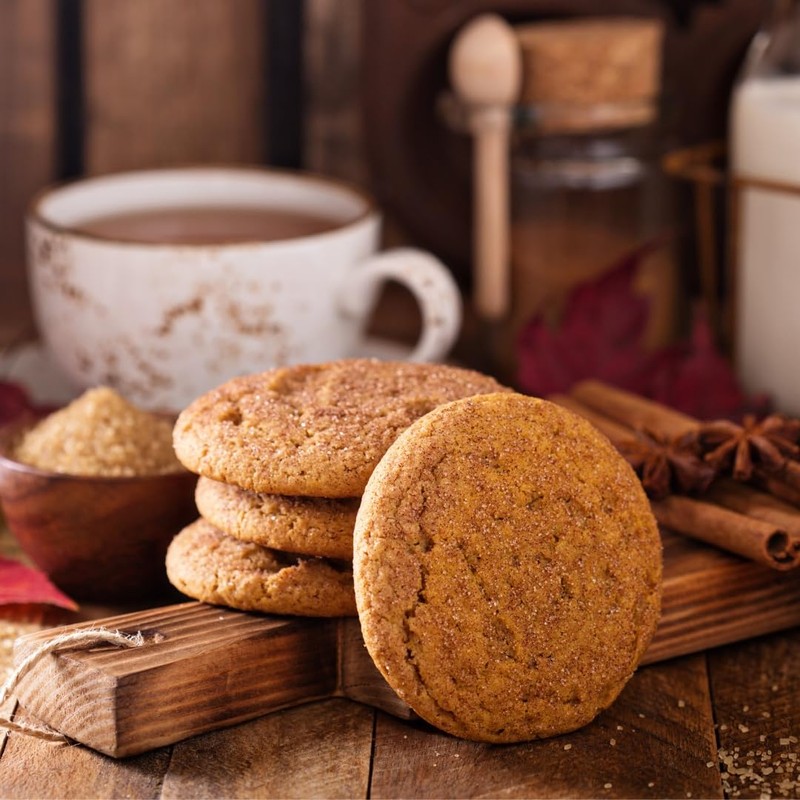 Sweetzels Ginger Snaps Cookies, made with Natural Ginger and Blackstrap