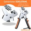 ZWERKZEUG® Professional Eyelet Pliers Set with 200 Eyelets Including Eyelet