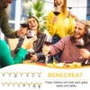BENECREAT 15Pcs Thanksgiving Wine Glass Charms, Fall Wine Glass Identifiers