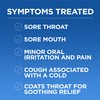 Sucrets Sore Throat & Cough Lozenges, Honey Lemon, 18 Count