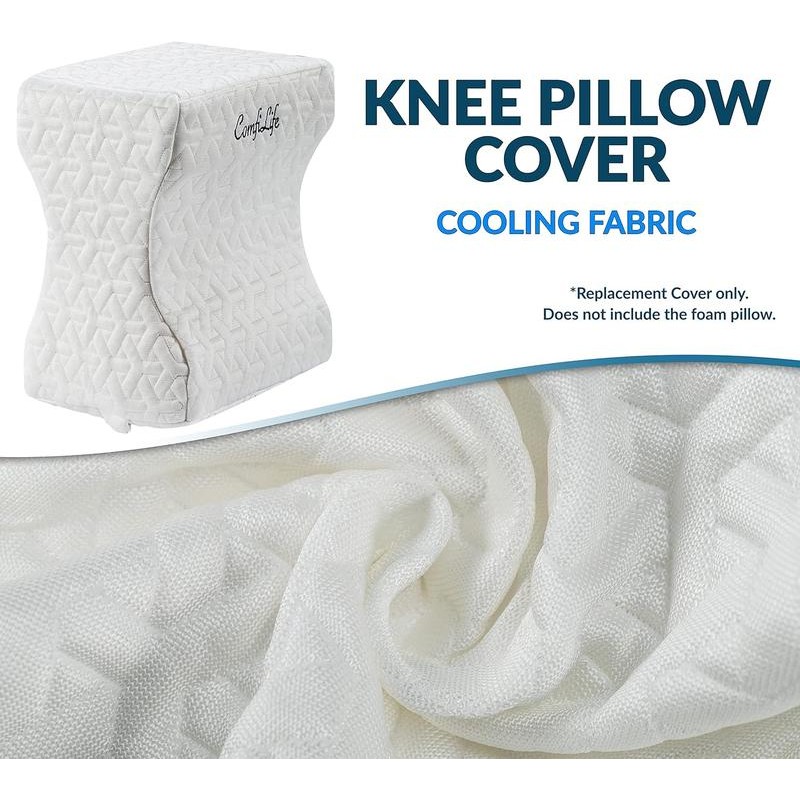 ComfiLife Knee Pillow Cover Replacement with Cooling Fabric