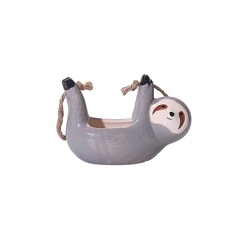 QUINTRA Flower Pots for Decorative Flower Hanging Pot Ceramic Animals