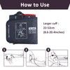 Extra Large Blood Pressure Cuff, 22-52CM Compatible with Omron and