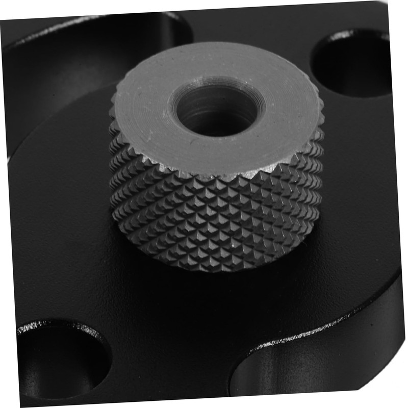 TEHAUX 1 Set Adjustable Drill Center Jig Precision Woodworking Hole