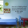 Family You are A Child of God Uplifting Quote Wall