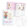 kullaloo Fabric Set/Gift Set for Sewing Teddy - with Sewing
