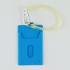 P+G Design Silicone ID Tag with Lanyard Credit Card Holder