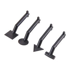 PROXXON No. 28829 Pen Sander Tip Arbor B 4 Types [Square, Round, Triangle, Trapezoid]