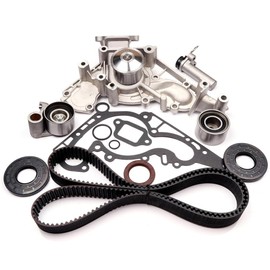 ASTOU Timing Belt Kit w/Water Pump Fit for Toyota for Land Cruiser 4.7L 1998-2007 for Toyota for Tundra 4.7L 2000-2009 Replace Timing Belt OEM - TS26298