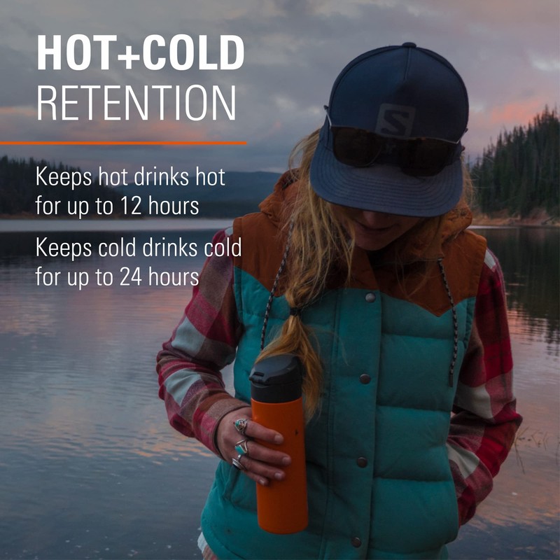 GSI Outdoors Adult Unisex Microlite Flip 500 Haute Red Thermos