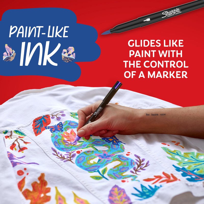 Sharpie Creative Marker Acrylic Paint Pens | Water-Based Paint Markers