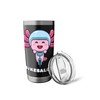 Bikesalotl Axolotl Bike Biking Cycling Stainless Steel Insulated Tumbler