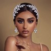 ULAPAN Wedding Hair Bands for brides Bridal Headpieces Hair Accessories