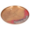 Tea Tray Japanese Hand Made Round Tea Cup Holder Plate